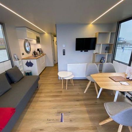 Hausboot Fjord Vela Mit Biosauna In Barth Extérieur photo